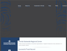Tablet Screenshot of eb5florida.com